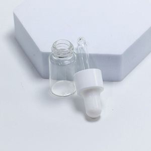 <b>5ml</b> <b>Perfume</b> Essential Oil Sample <b>Bottle</b> Small clear Glass Dropper <b>Bottle</b> for Essential Oil - Product Image 2