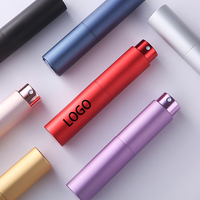 Flacon de parfum en aluminium pour soins de la peau, flacon de parfum personnalisé en aluminium vide 5ml 10ml 20ml