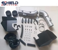 SHIELD Factory Sistema de carreras personalizado Manguera de silicona DR21 BCP Entrada de frío y filtro para 95-12 Accord V6 2.7l/3.0l V6