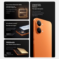 Nouveau Smartphone Redmi Turbo 5 Max Original 2026 avec processeur Dimensity 9500S, écran AMOLED 120Hz 1.5K, batterie 9000mAh et charge rapide 100W