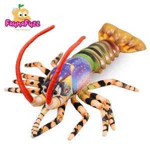 Tùy chỉnh bán buôn thực tế lớn tôm hùm Thú nhồi bông đồ chơi chi tiết động vật đại dương hình cho trẻ em 'giáo dục quà tặng cho Aquarium - Product Image 1