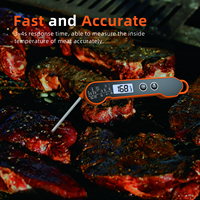 Digital Meat Thermometer for Cooking - Ultra-Fast Instant Read Food Thermometers with Backlight & Calibration