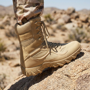Bottes tactiques pour hommes, respirantes, en mesh, légères, pour le travail, la randonnée, l'escalade, l'hiver, le printemps, l'été - Product Image 5