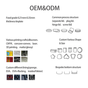 Bán Buôn Tùy Chỉnh In Logo Kim Loại Hộp Thiếc Trượt Nắp Có Thể Tái Chế Lưu Trữ Container Cho Kẹo Bạc Hà Bao Bì Thực Phẩm-Nhiều - Product Image 6