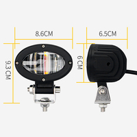 12-80V zweifarbig LED Gabelstapler Licht Gefahren bereich rot LED Lichter Sicherheits warn lampe Auto Dach Dach Not licht für LKW
