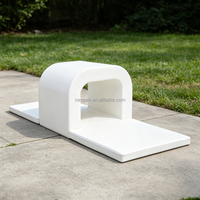 Túnel de Juego Suave para Niños, Arco de Espuma para Gatear, Equipo de Juego para Interiores, Guarderías, Fiestas, Entrenamiento Sensorial, Set de Juego Suave
