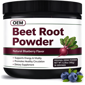 OEM Beet Root <b>Powder</b> Antioxidant Sports Nutrition Drink Mix with <b>Energy</b> Support Private Label Superfood <b>Powder</b> - Product Image 1