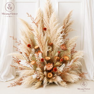 <span class=keywords><strong>Bouquet</strong></span> de fleurs séchées en terre cuite, anémone, petites fleurs sauvages, pour centres de table de mariage, mariée et demoiselles d'honneur - Product Image 4