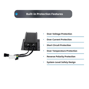 Convertidor CC-CC de Alta Potencia para Vehículos Industriales, Módulo de Potencia de Salida de 12V, 300W, 600W, 1000W, para Manejo de Materiales de Carga Pesada, con Fusibles - Product Image 5