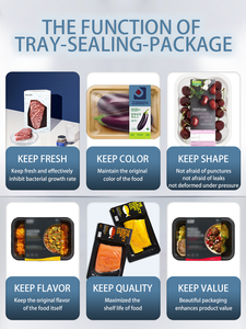 Machine de rinçage à l'azote de table DASEN Machine de scellage sous vide à atmosphère modifiée garder le scellant de plateau de <span class=keywords><strong>carte</strong></span> frais - Product Image 6