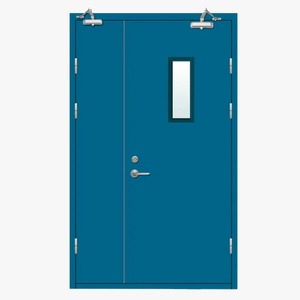 Puerta de Seguridad de Acero Más Vendida con Sistema de Cierre Reforzado para Protección Segura del Edificio y Emergencias Disponible para la Venta - Product Image 1