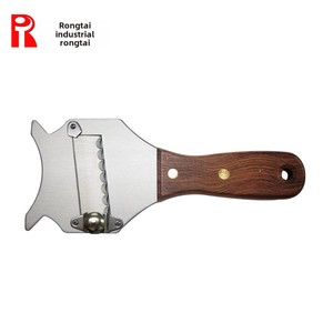 Couteau à râpe à fromage en acier inoxydable avec manche en bois de poire Outil de cuisine ménager pour les copeaux de <span class=keywords><strong>truffe</strong></span> Vente en gros - Product Image 3