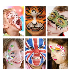 Material de pintura soluble para niños, sombra de ojos fluorescente - Product Image 6