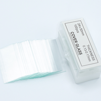 24X50mm Glass Microscope Slides Cover Slip with Ground Edges Lab Consumables OEM Customizable Yaohua Brand Durable