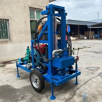 Prix avantageux pour forage de puits d'eau de 100m à 150m, machine de forage de puits, forage de mine, pour puits d'eau