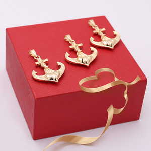 <span class=keywords><strong>2021</strong></span> mode grand pendentif ancre est Offre Spéciale et le meilleur cadeau de noël - Product Image 5