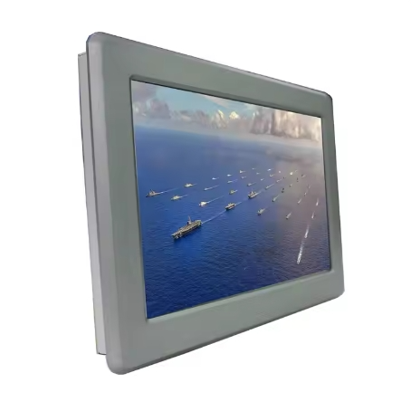 High Brightness 8.4 Inch Industrial Flat Panel Monitor with 300cd/m2 Rugged IP 65 Grad LCD in Stock