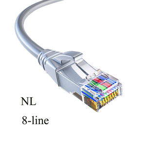 Cable Ethernet Plano de 8 Hilos NL, Cable de Internet de Bajo Perfil y Alta Velocidad para Router Ziggo Polonia y Smart TV - Product Image 1
