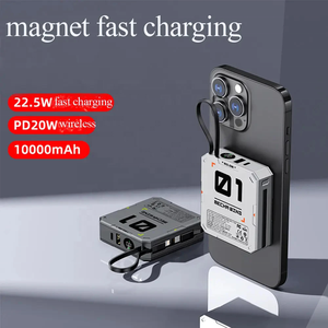 Più piccolo sottile magnetico Wireless PD ricarica rapida mini caricatore portatile Power bank 10000mAh Powerbank pack per <span class=keywords><strong>iphone</strong></span> per <span class=keywords><strong>apple</strong></span> - Product Image 3