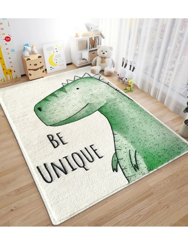 Dinosaure-rectangle-vert