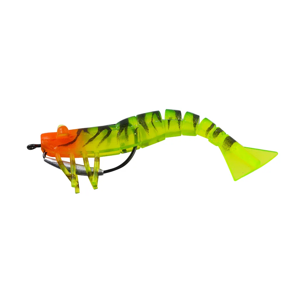 OEM Artificial Fish Lure Luminous Shrimp Lure Pesca Soft Lure