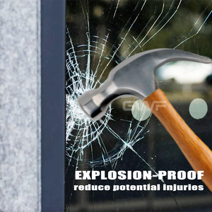 Película de Seguridad para Vidrios de 2mil 4mil 8mil 12mil, Anti-Robo, Anti-Explosión, para Edificios y Casas, Película de Seguridad para Ventanas - Product Image 4