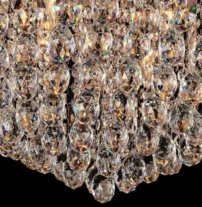 Éclairage de décoration intérieure Luminaire de salon luxueux Lustre moderne led rond en forme de boule de cristal Plafonnier - Product Image 3