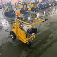 Petite machine de marquage routier à pulvérisation à froid au gazole (4L/min)