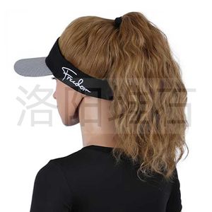 Chapeau à capuche en fibre haute température pour femmes, style <span class=keywords><strong>afro</strong></span> dreadlocks, motif pied-de-poule, petite casquette, densité 120%, cheveux courts bouclés - Product Image 4