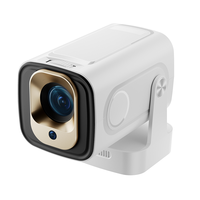 Projecteur vidéo domestique 4K compatible HY260 Pro, mini, portable, courte focale, Android 11, correction automatique de la distorsion trapézoïdale, 1080P natif
