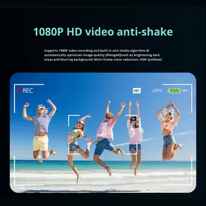 Nouvelles lunettes de caméra intelligentes AI Casque portable Lunettes intelligentes avec caméra Appel musical Enregistrement photo et vidéo - Product Image 2