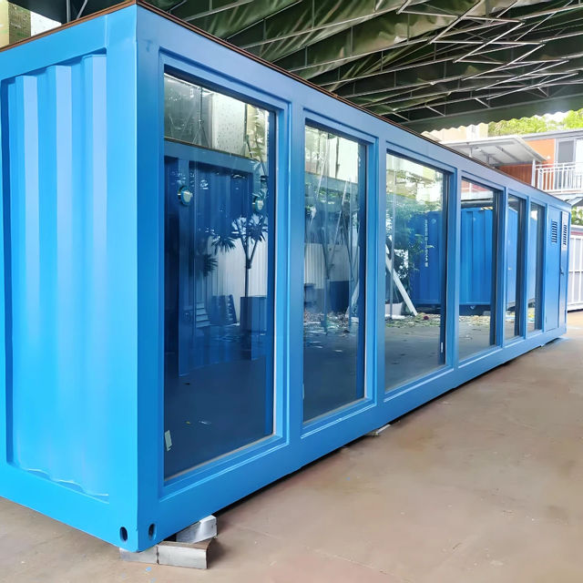 Outdoor Industrial Large Size 20ft 40ft Ground Prefabricated Durable Steel House Use Shipping Container Swimming Pool Sale