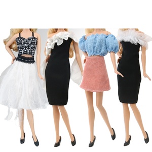 Nouvelles tenues de poupée 2023 : Ensemble jupe et robe <span class=keywords><strong>sexy</strong></span> 6 points, taille personnalisée, unisexe, pour <span class=keywords><strong>mini</strong></span>-jouets - Product Image 1