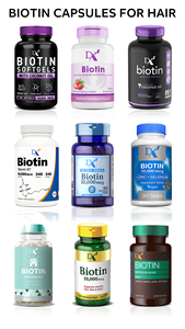 Precio al por mayor Suplemento de hierbas para mujeres 10000mcg Biotina para el crecimiento de las uñas de la piel del cabello - Product Image 3