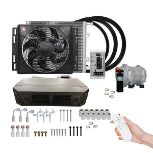 Automotive Air Conditioning Universal A/C System for RV Vans Classic Cars Pickup Trucks 406/40412V DC Car Air-conditioner