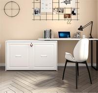 Vente en Gros Foshan Bureau-Lit Blanc Tout-en-Un Meuble de Bureau à Domicile Lit Pliant Bureau Ordinateur Pliable en Vente