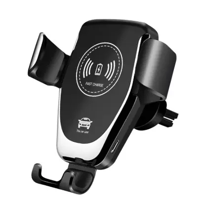 Cargador inalámbrico rápido para coche, dispositivo Q12 para iPhone 8, 8 Plus, XS, 10W, Samsung Galaxy S7, S8, S9, S10, Note 9