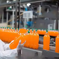 Machine de remplissage automatique de jus, ligne de production de jus de fruits en PET