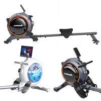 Gran oferta, gimnasio en casa, equipo de Fitness comercial, ejercicio cardiovascular, resistencia al agua magnética, máquina de remo sentada