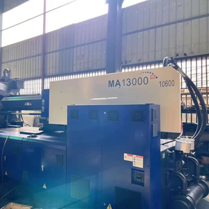 Machine de moulage par injection hybride horizontale d'occasion haut de gamme Haitian MA13000II avec pompe à vis, débit d'injection de 261 g/s, poids de 519 g, durée de vie prolongée - Product Image 1