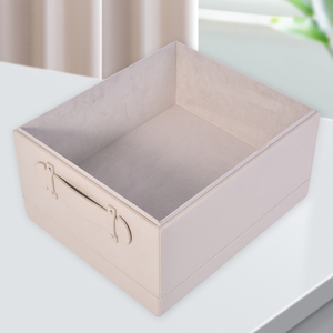storage boxes & bins other storage boxes leather storage boxes with handle