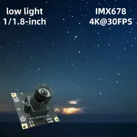 Modul Kamera 4K 8MP Low Light USB30 IMX678 UVC UHD Sudut Lebar Tanpa Distorsi untuk Windows Android Linux Mac