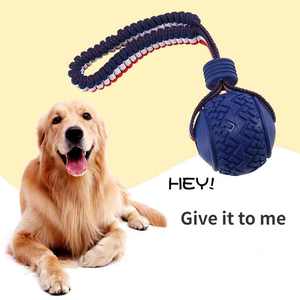 Palla di gomma giocattolo per animali domestici in gomma - Product Image 2