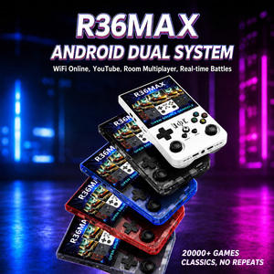 Nouvelle console de jeu portable R36 Max Pro avec grand écran de 4 pouces, puce Android, système double Android et Linux, Wifi, prise en charge de YouTube - Product Image 3