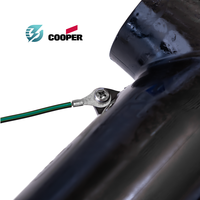 Accessoires pour transformateurs Cooper, courant de décharge 10kA, tension nominale 45kV, parafoudre blindé à prise arrière IEC