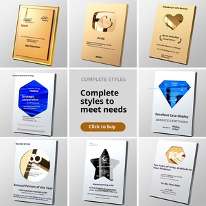 Certificado de Honor Placa conmemorativa de alto grado Metal Ecológico Grabado UV Impreso Tarjeta de autorización Empresa <span class=keywords><strong>Agente</strong></span> de unión - Product Image 2