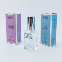 Ensemble vide de 10ml 30ml 50ml 100ml de parfum d'emballage de luxe personnalisé avec boîte