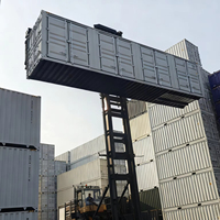 Conteneur maritime 40HC de 40 pieds à paroi ouverte pour stockage de marchandises sèches, 4 portes latérales disponibles