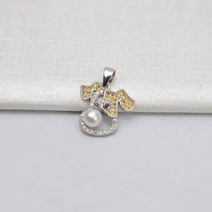 Base para Colgante de Plata S925, Accesorio para Collar de Mujer, con Soporte para 4-6 Perlas, Base Vacía y Fornituras de Joyería, Tapas para Cuentas - Product Image 3