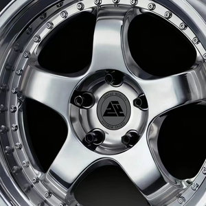 גלגלי רכב נוסעים SY דו-חלקיים, שפה עמוקה, מלוטשים, 17/18/19 אינץ', 5x100 5x114.3, חישוקי סגסוגת אלומיניום מחושלים עבור אינפיניטי Q50 Q60 GTR - Product Image 2